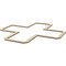 Ekena Millwork 638W x 638H x 38T Large Fowler Decorative Fretwork Wood Ceiling Panels, Birch CELW60X60X0375FLRBI - alternate 9